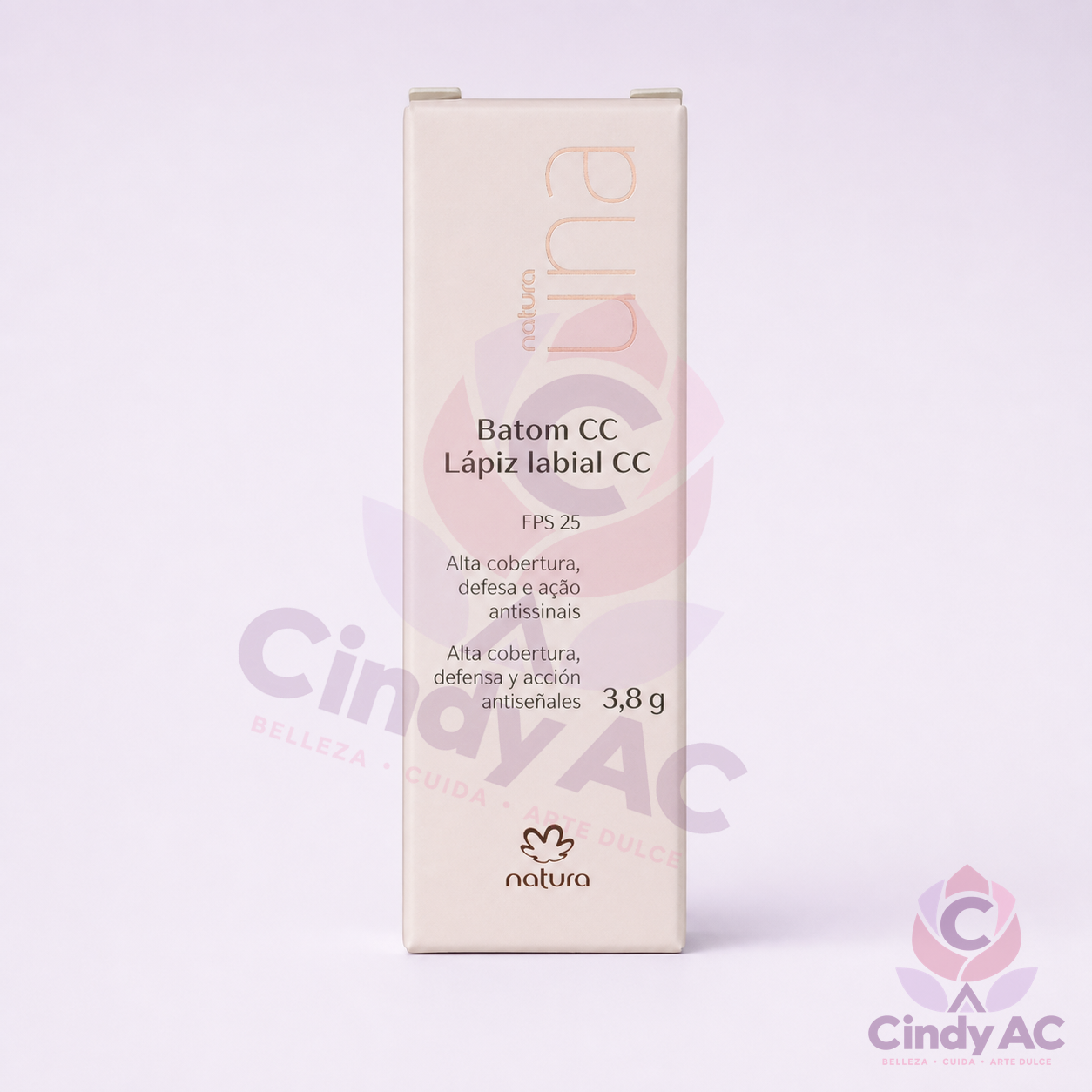 Lápiz labial CC Natura Una — 3,8 g