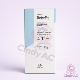 Desodorante en crema Natura Tododia Invisible Leche de Algodón — 80 g
