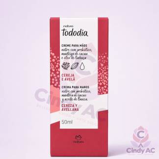 Crema para manos Natura Tododia Cereza y Avellana — 50 ml