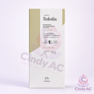 Desodorante en crema Natura Tododia Invisible Sin Perfume — 80 g