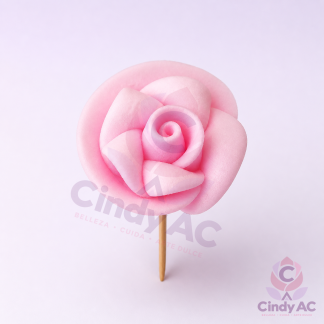 Rosa Cecilia artesanal de autor — Rosa claro